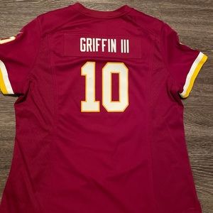 Women’s RG3 WASHINGTON REDSKINS Onfield Jersey